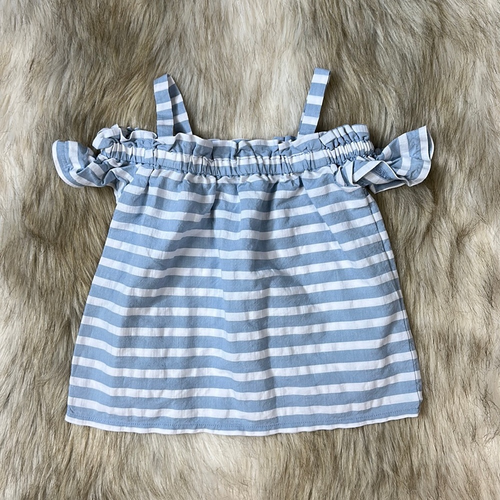 6-12 Month Janie & Jack Sleeveless Stripped Top